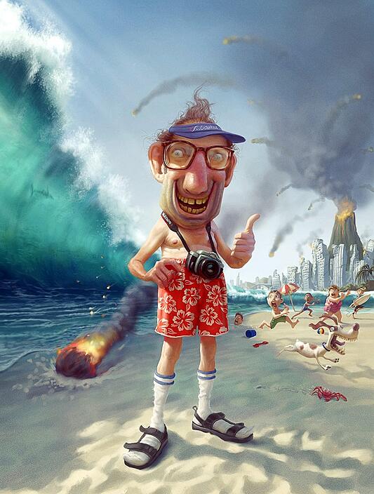 InspiraPix: As ilustrações incríveis de Tiago Hoisel